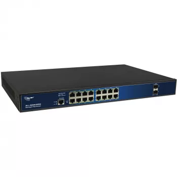 PoE-lüliti ALLNET ALL-SG8618PM 18-pordine Gigabit (16 PoE + 2 üleslingi)