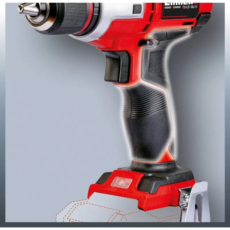 Einhell TE-CD 18 Li E-Solo 1,14 kg Must, Punane