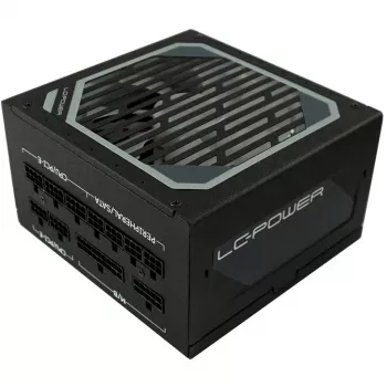 LC Power Super Silent Modular Series LC6550M V2,31 - toiteplokk (sisemine) - ATX12V 2,3 - EPS12V - 80 PLUS Gold - AC 110-240 V - 550 vatti - aktiivne PFC - haamriga must (L