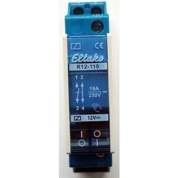 Eltako Electronics lülitusrelee juhtimisseade võimsustarve 1,9 W juhtimine R12-110-1 (22110054)