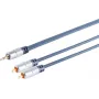 Audio kaabel ShiverPeaks 30832-MHQ — 2x RCA (stereo) to 3.5 mm jack, 1.5 m