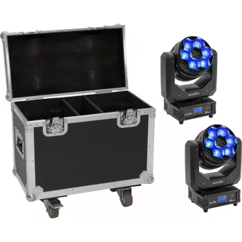 LED Beam Wash Flower Effect Set EUROLITE TMH-H240 2x (mudel 20000968)