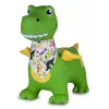 Hüppamiseks mõeldud loom Jamara HoppyDoo Dino tiibadega roheline pumbaga