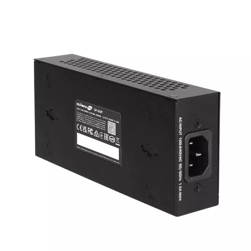 PoE-adapter Edimax GP-103IT 10 Gigabit Ethernet 90W