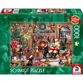 Pusle Schmidt Spiele 58872 — 1000 tükki, jõulustseen, vanus 12+