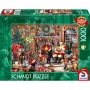 Pusle Schmidt Spiele 58872 — 1000 tükki, jõulustseen, vanus 12+