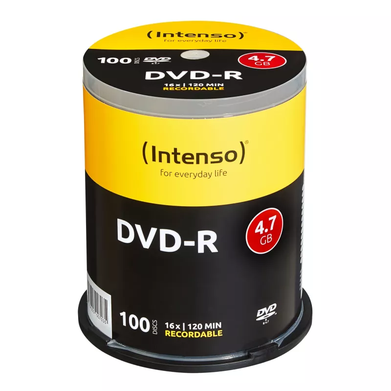 DVD-R Intenso 4.7GB 100 tk