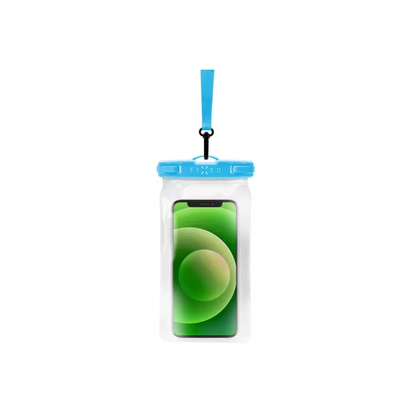 Veekindel universaalne mobiiltelefoni kaitseümbris FIXED Fixed Float — Must, universaalne sobivus, veekindel varrukas