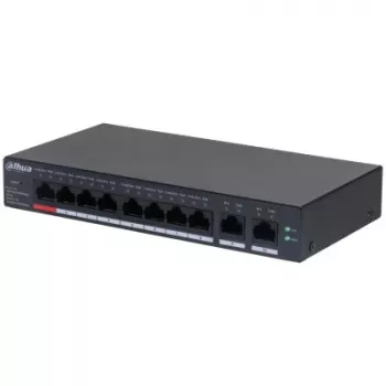 Dahua Technology DH-CS4010-8GT-110 võrgukommutaator hallatav L2 Gigabit Ethernet (10/100/1000) Power over Ethernet (PoE) must