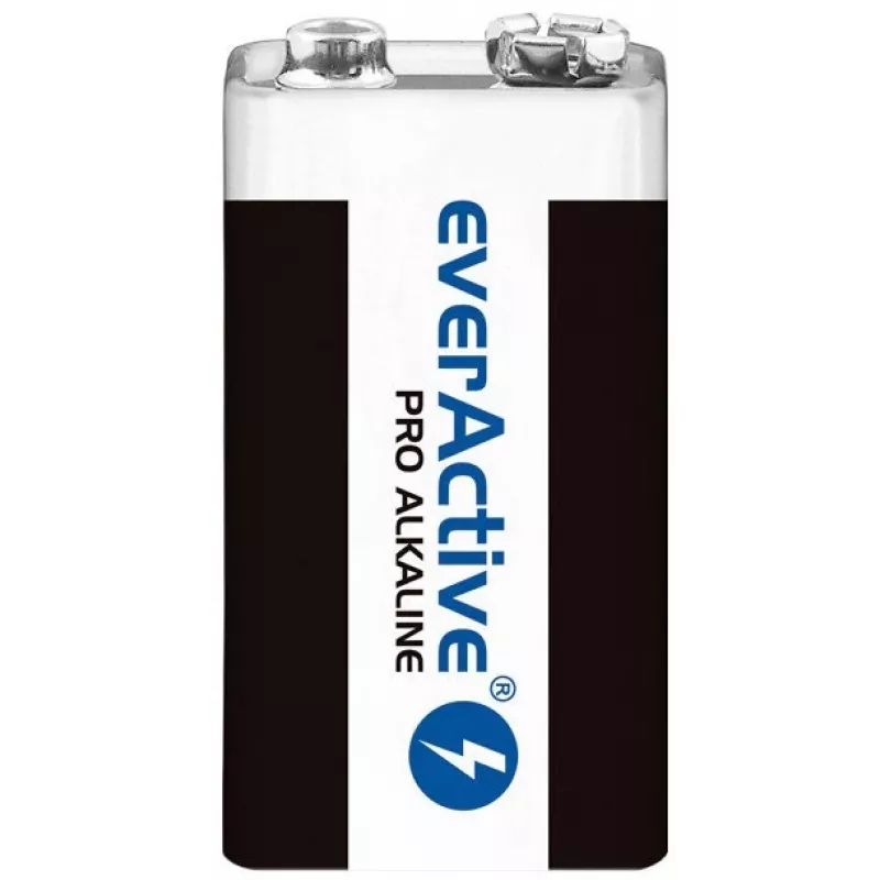 Leelispatarei EverActive Pro Alkaline 6LR61 9V