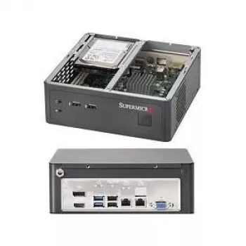 SuperChassise CSE-101I korpus - Mini-ITX-korpus 1 Intel Core või Atom protsessorile kuni 45 W TDP, vajalik väline toiteplokk (ei kuulu komplekti) (CSE-101I)