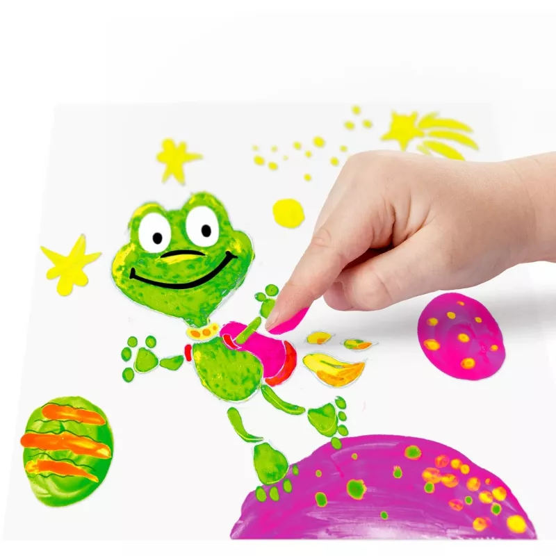 STAEDTLER Finger Paint NJ Neon 6-piece Case (8816F C6)