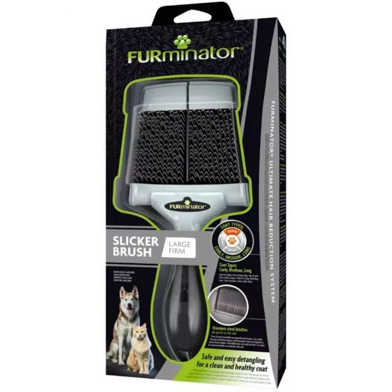 FURminator - slicker brush koertele ja kassidele - L