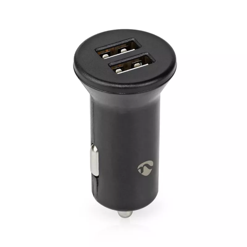 Nedis Auto-Charger 24 W 2x 2,4 A - Väljundite arv: 2, Pordi tüüp: 2x USB-A, Üksikpinge väljund