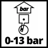 Einhell 4133115 0 - 13bar digitaalne rehvirõhumõõtur (4133115)