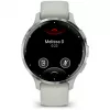 Garmin Venu 3S 3.05 cm (1.2) AMOLED 41 mm Digital 390 x 390 pikslit Puutetundlik ekraan Hall, Hõbedane Wi-Fi GPS (satelliit)
