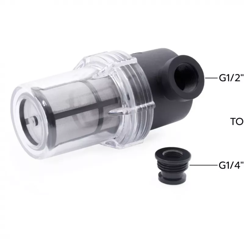 Veeblokk Alphacool 29145 akrüülplast must läbipaistev