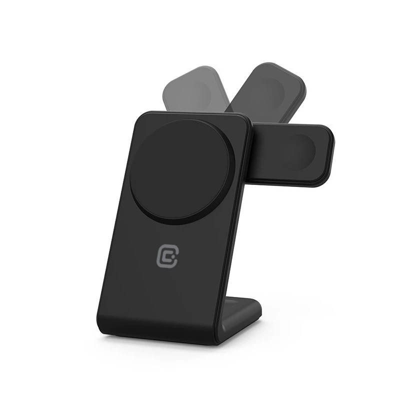 Siselaadija Crong CRG-MSPS-BLK nutikellale must Lightning USB juhtmevaba
