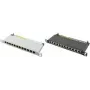 LogiLink - patch-paneel - raami paigaldatav - RJ-45 X 12 - helehall, RAL 7035 - 0,5U - 25,4 cm (10)
