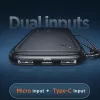 Kaasaskantav akupank USAMS PB56 10000mAh 2xUSB / USB-C / MicroUSB kiirlaadimine