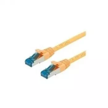 VALUE - patch-kaabel - RJ-45 (M) kuni RJ-45 (M) - 1,5 m - SFTP, PiMF - CAT 6a - halogeenivaba, vormitud, tõmblukuta, keerutatud - kollane (21.99.1992)