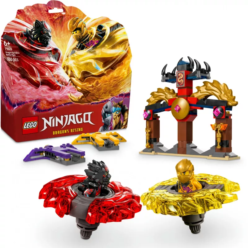 LEGO NINJAGO 71826 Draakoni Spinjitzu lahingupakk