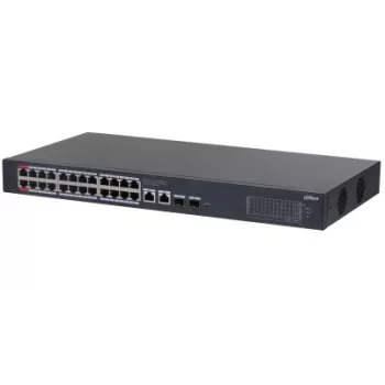 Dahua Technology CS4228-24GT-375 hallatav L2 Gigabit Ethernet (10/100/1000) toide üle Etherneti (PoE) must