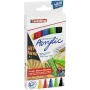 Akvarellmarker peenike Edding 5300 Must Sinine Roheline Punane Kollane