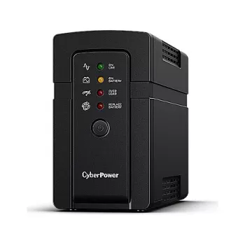 CyberPower RT650EI katkematu toiteallikas (UPS) ooterežiim (Offline) 0,65 kVA 400 W 4 vahelduvvoolu pistikupesa