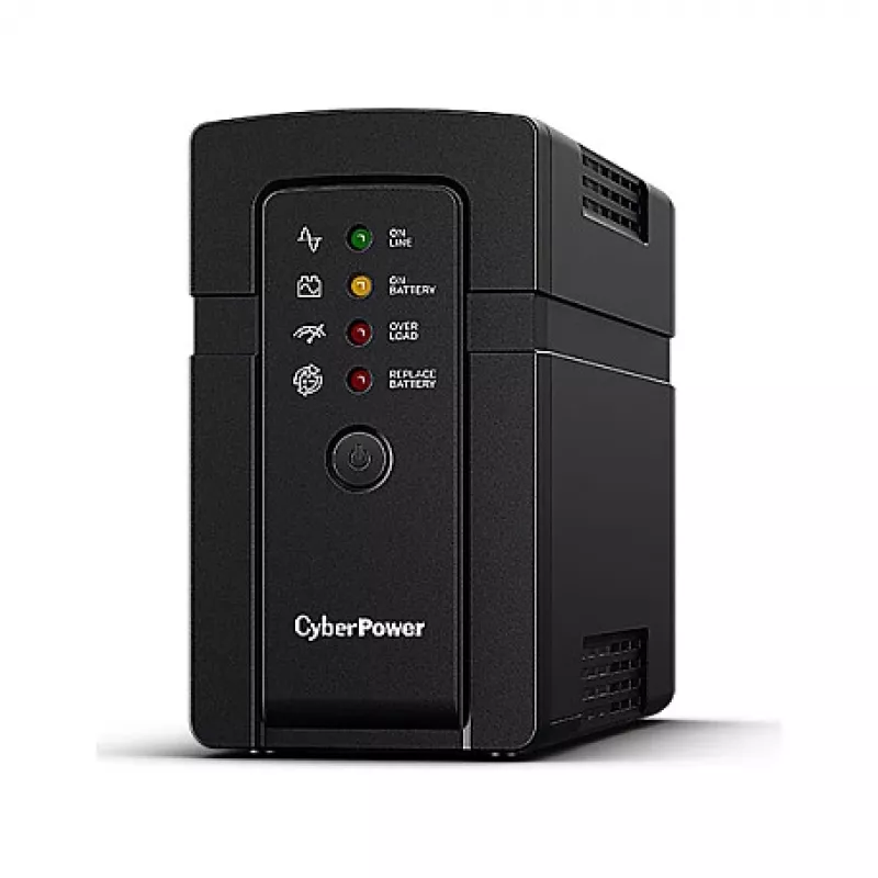 CyberPower RT650EI katkematu toiteallikas (UPS) ooterežiim (Offline) 0,65 kVA 400 W 4 vahelduvvoolu pistikupesa
