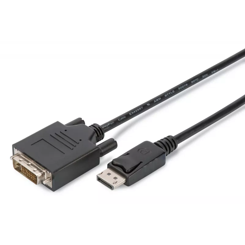 Digitus DisplayPort – DVI adapterkaabel, pakis 10 tk
