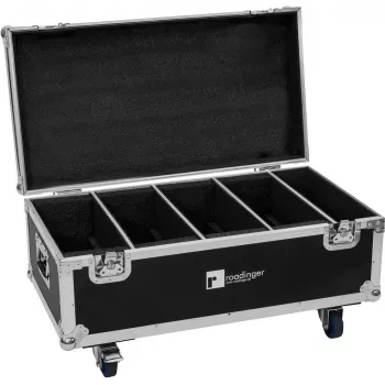 Flightcase Roadinger PLL-384 4 LED-seadme jaoks, vastupidav disain