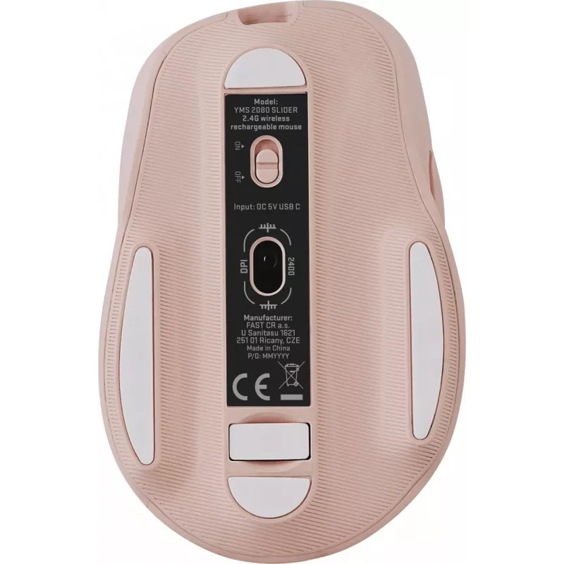 Juhtmevaba hiir YENKEE YMS 2080PK SLIDER 2.4GHz
