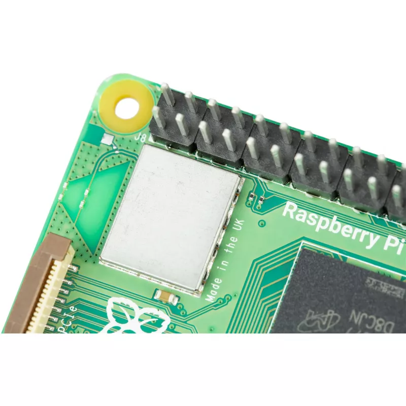 Üheplaadiarvuti Raspberry Pi 5 arendusplaat — 2400 MHz Arm Cortex-A76, kuni 16 GB LPDDR4x, MicroSD, USB 3.2, Wi‑Fi 5