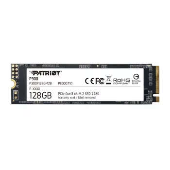 Patriot Memory P300P128GM28 Sisemine pooljuhtketas M.2 128 GB PCI Express NVMe