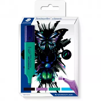 Markeerija Staedtler Textmarker classic cool & cute Design 4‑tk komplekt