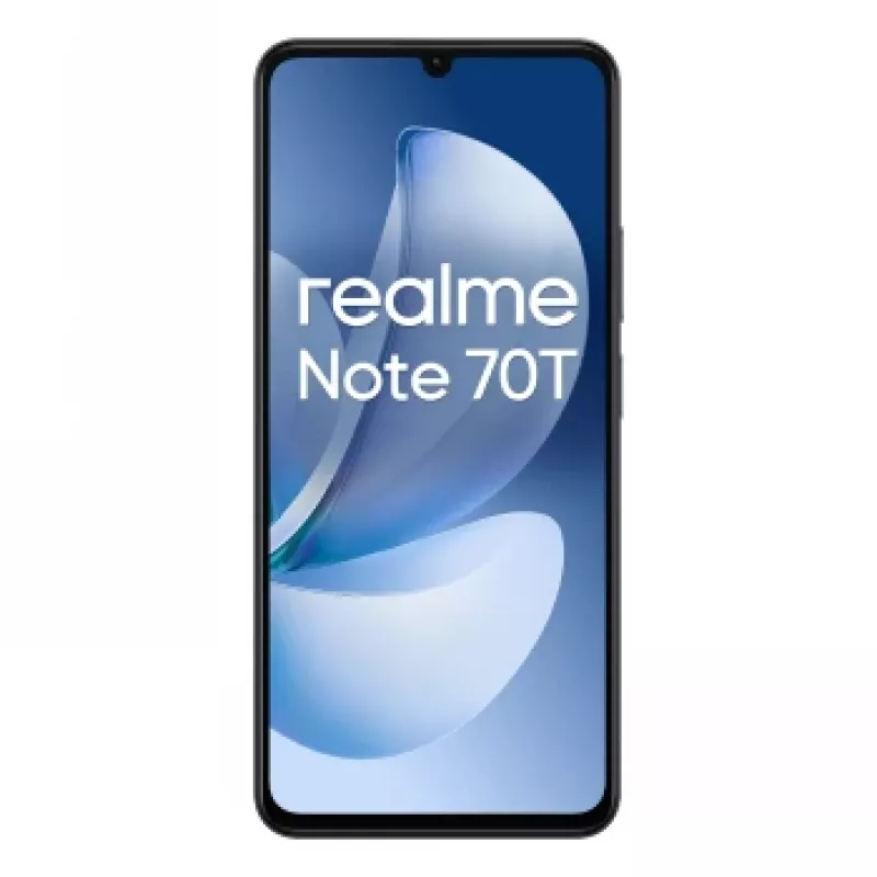 Nutitelefon realme Note 70T 6,74 tolli 128 GB Must