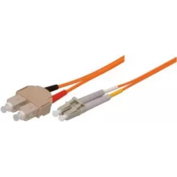 Tecline exertis Connect - patch-kaabel - SC mitmerežiimiline (M) LC mitmerežiimilisega (M) - 15 m - fiiberoptiline - 50/125 mikromeetrit - OM2 - oranž (85615)