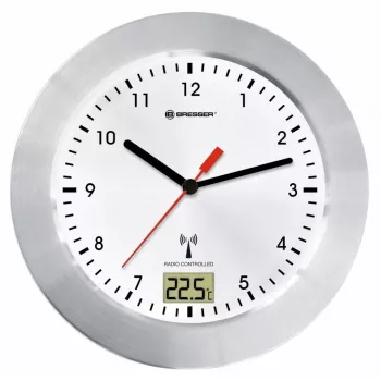 Kvartskell Bresser Optics MYTIME BATH RC Circle Silver Valge
