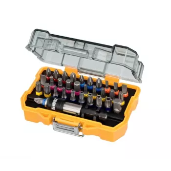 Dünamomeetriline kruvikeeraja DeWalt DT7969 — reguleeritav pöördemoment, ergonoomiline käepide, Phillips/Pozidriv/piluga/Torx otsikud kaasas