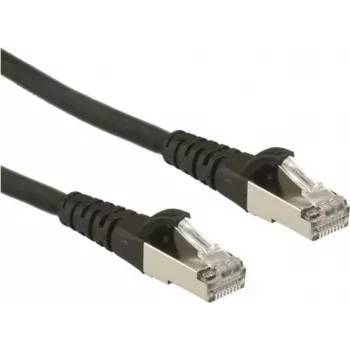 Roline - paikakaabel - RJ-45 (M) pistik RJ-45 (M) - 1,5 m - SFTP - CAT 6a - must