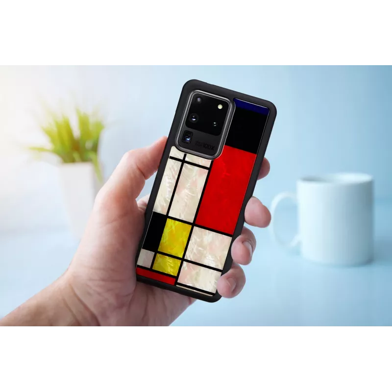 Kaitsev telefonikott iKins Samsung Galaxy S20 Ultra jaoks — Mondrian Must