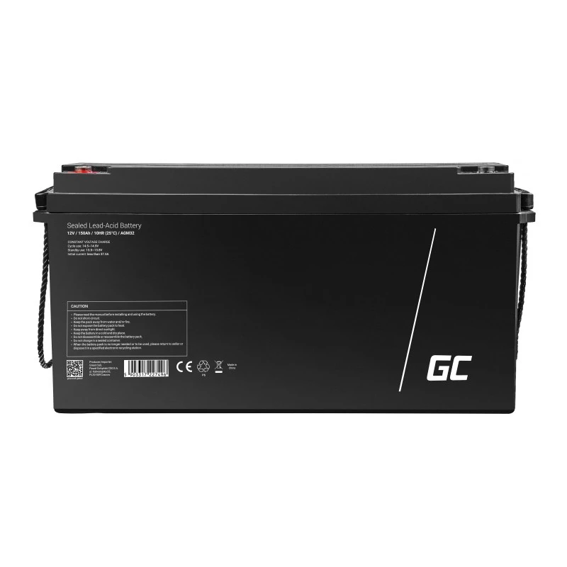 AGM-aku roheline Cell AGM32 12V 150Ah suletud pliiaku