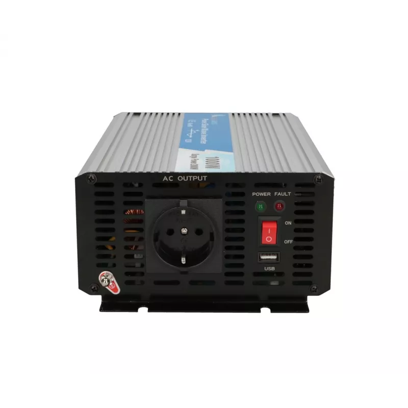 Pingemuundur Extralink OPIP-1000W 12V 230V 1000W puhas siinus