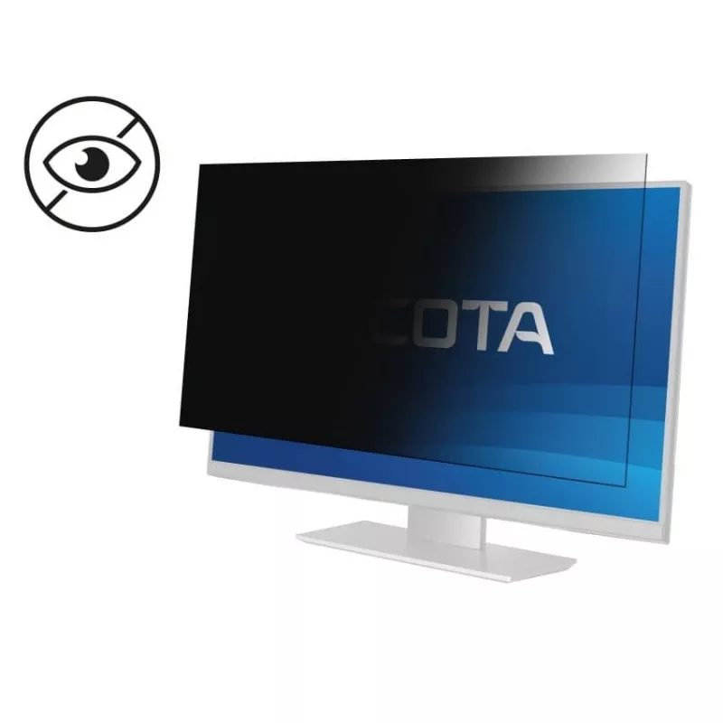 Dicota - Privaatsusfilter ekraanile - 2-suunaline - eemaldatav - magnetiline - must - Dell P2422H, P2422HA, P2422HE jaoks (D80271-2MG)