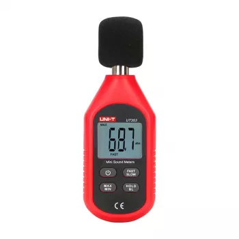 Helitaseme mõõteseade UT353, vahemik 30–130 dB, sagedus 31,5 Hz – 8 kHz