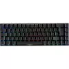 Deltaco GAM-100-DE - 65% - USB + Bluetooth - mehaaniline lüliti - QWERTZ - RGB-LED - Must