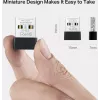 USB Wi‑Fi adapter MERCUSYS MA14N — USB Type‑A, 2,4 GHz üheribaline, kuni 287 Mb/s, must