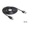 USB-kaabel DeLOCK 85553 USB 2.0 5m USB A USB B Must