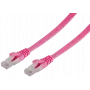 võrgukaabel ShiverPeaks BS75512-SLM magenta 2 m Cat7 U/FTP STP